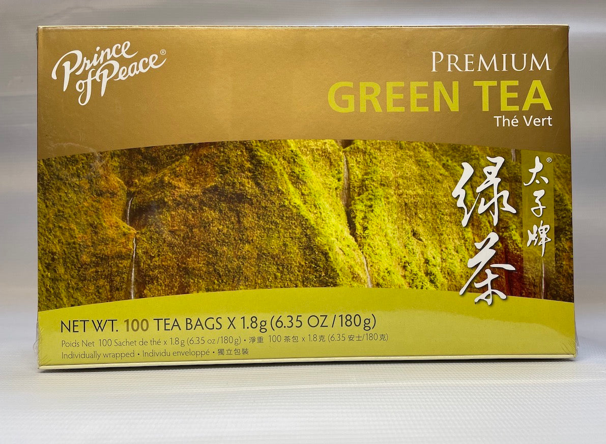 Prince of Peace Premium GREEN TEA 太子牌绿茶 (100 Tea Bags)