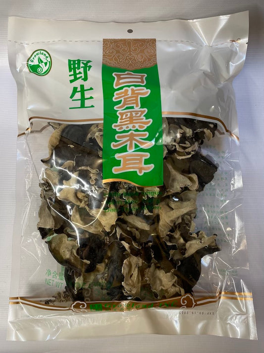 Black Fungus (White Back) 白背黑云耳 14oz